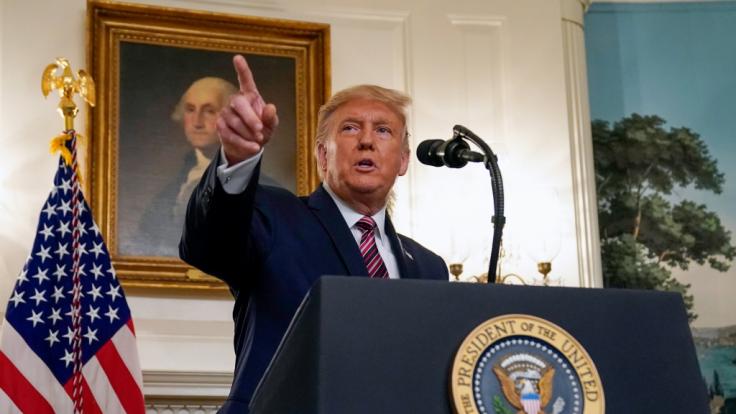 US-Präsident Donald Trump hat eingeräumt, die Gefahren des Coronavirus absichtlich heruntergespielt zu haben.