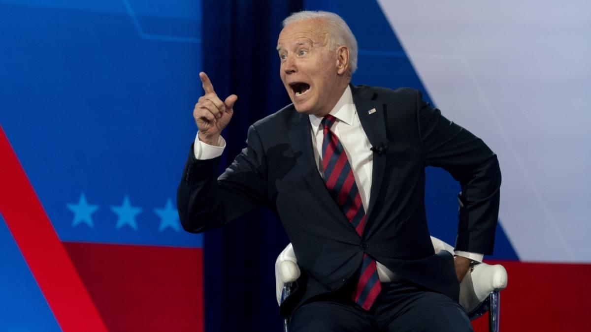 Joe Biden l&auml;sst sich von Trump nicht alles gefallen. (Foto)