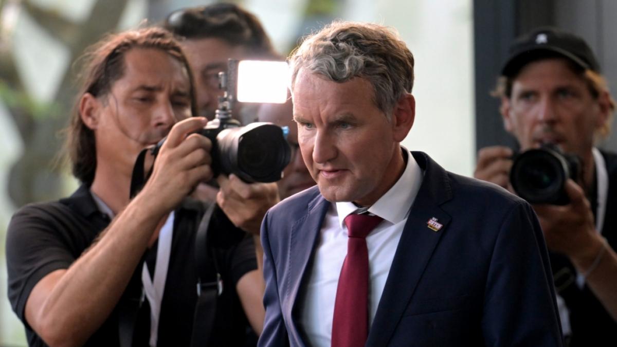 Bj&ouml;rn H&ouml;cke will in Th&uuml;ringen regieren. (Foto)