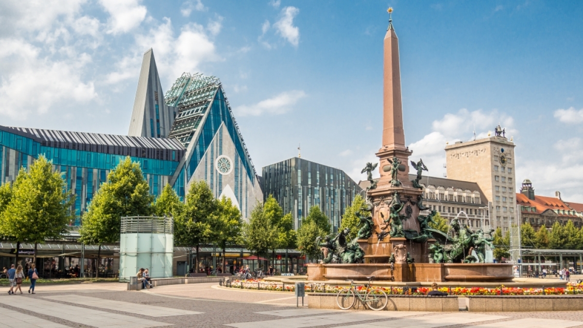 Der Augustusplatz in Leipzig: Aktuelle News aus und &uuml;ber Leipzig hier auf news.de. (Foto)