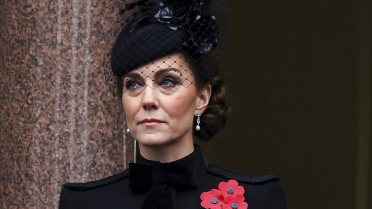 Prinzessin Kate wurde f&uuml;r ihren Auftritt am Remembrance Sunday f&uuml;r ihr Aussehen b&ouml;se angegriffen. (Foto)