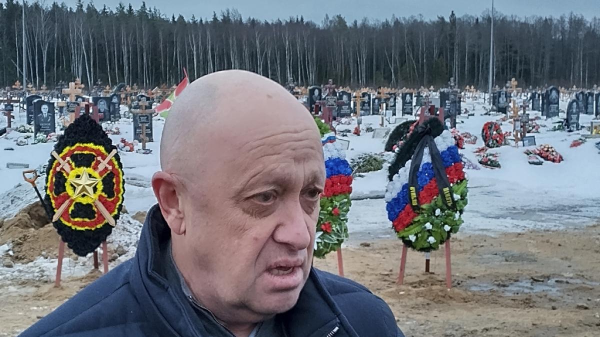Wagner-Chef&nbsp;Jewgeni Prigoschin droht Putin mit R&uuml;ckzug. (Foto)