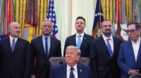 Donald Trump bezeichnet Griechenland in einer Pressekonferenz als 