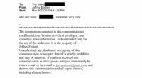Das Dokument mit geschwärzten Bereichen, die in den vom US-Justizministerium freigegebenen Jeffrey-Epstein-Akten enthalten sind, zeigt eine Mail zwischen Jeffrey Epstein und 