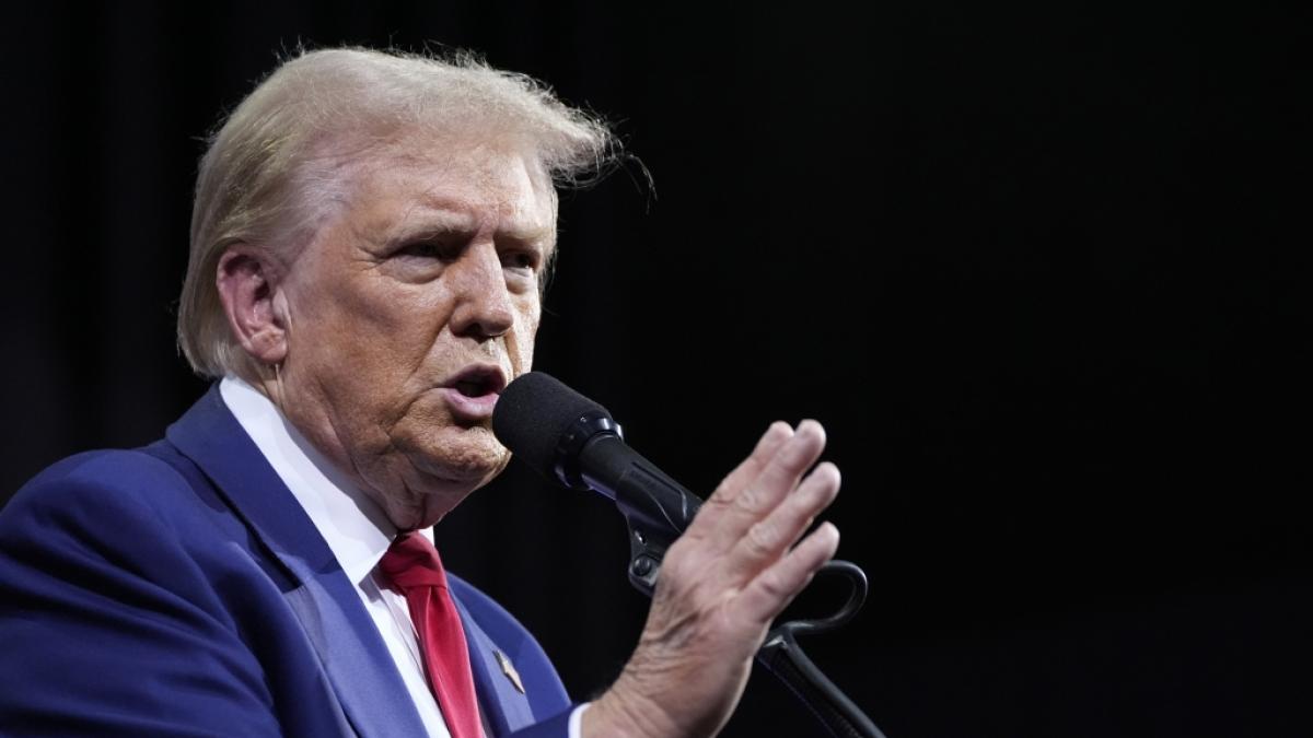 Donald Trump reagiert mit Vorw&uuml;rfen auf den Attentatsversuch. Er gibt seiner Rivalin Kamala Harris eine Mitschuld. (Foto)
