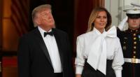 Auf einem KI-Foto hat Donald Trump seine Frau Melania kurzerhand entfernt.