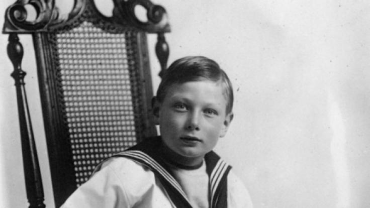 Eine Aufnahme von Prinz John aus dem Jahr 1913.