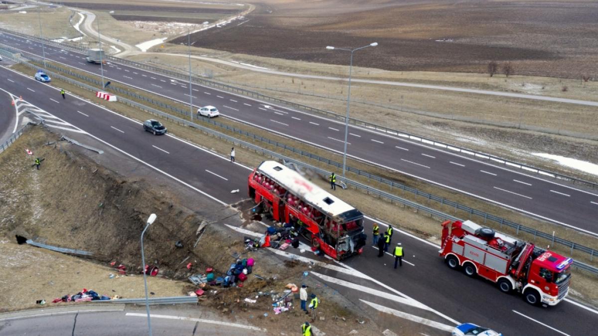 Bei einem schweren Busungl&uuml;ck in Polen sind mehrer Menschen ums Leben gekommen. (Foto)