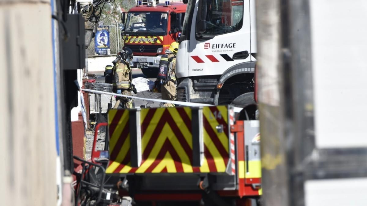 Die Feuerwehr wurde zu einem Brand in der Diskothek "Teatre" in Murcia (Spanien) gerufen. Es gab mehrere Tote. (Foto)