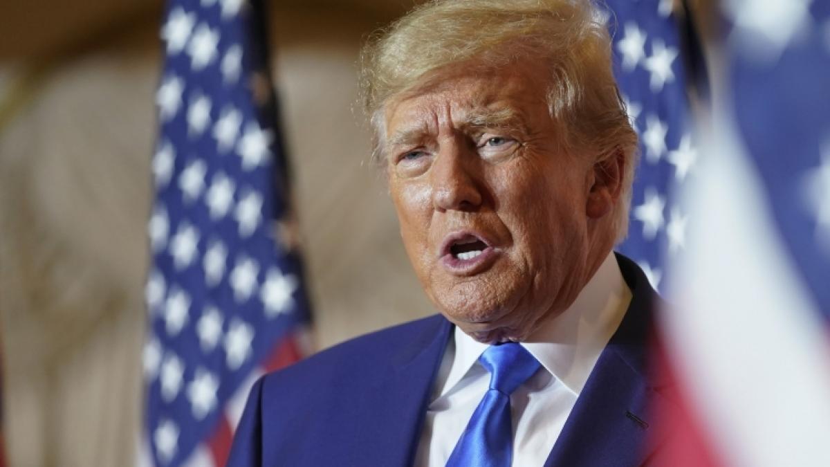 Donald Trump konnte wieder einmal nicht an sich halten. (Foto)