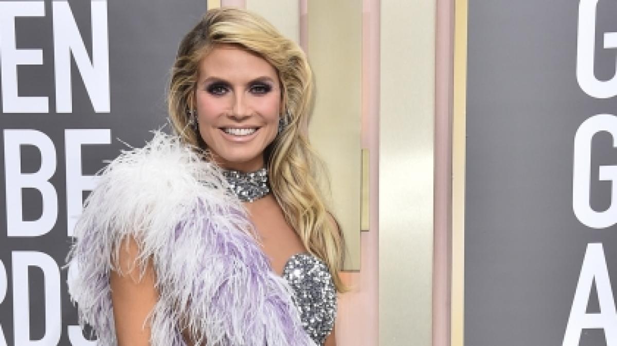 Heidi Klum legte einen echten Hingucker-Auftritt bei den Golden Globes hin. (Foto)