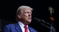 Der republikanische Präsidentschaftskandidat und ehemalige US-Präsident Donald Trump spricht bei einer Wahlkampfveranstaltung.