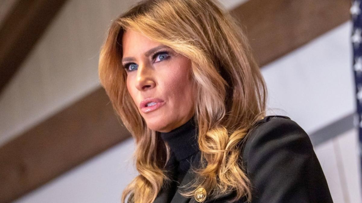 Melania Trump war beim Auftritt ihres Mannes Donald nicht zu sehen. (Foto)