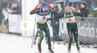 Deutschlands Biathlon-Paar Nummer 1, Franziska Preuß und Simon Schempp, startete 2019 gemeinsam beim Biathlon auf Schalke - im Dezember 2024 startet Preuß mit ihrem Teamkollegen Philipp Nawrath.