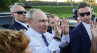Wladimir Putin hat Nowosibirsk besucht.