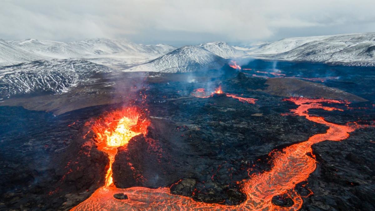 Vulkanausbr&uuml;che sind auf Island keine Seltenheit. Doch dieses mal k&ouml;nnte es zu einer Katastrophe kommen. (Symbolfoto) (Foto)