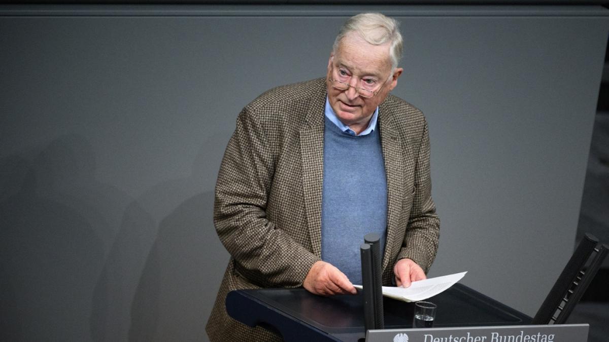 Alexander Gauland ist seit 2017 Mitglied des Deutschen Bundestages und seit 2021 Ehrenvorsitzender der AfD-Fraktion. (Foto)