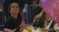 Meghan Markle wurde vor Schloss Windsor von Royals-Fans ignoriert.