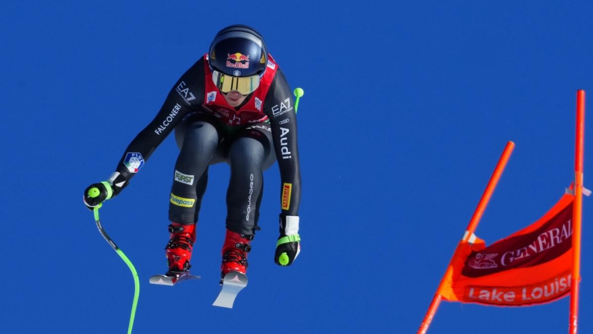 Die Italienerin Sofia Goggia konnte die letzten beiden Abfahrten in Lake Louise (Kanada) gewinnen. Schl&auml;gt sie auch beim Ski alpin Weltcup in St. Moritz (Schweiz) wieder zu? (Foto)
