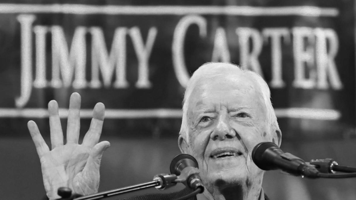 Der ehemalig US-Pr&auml;sident Jimmy Carter ist im Alter von 100 Jahren gestorben. (Foto)
