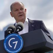 Kanzler Olaf Scholz will den Druck auf Wladimir Putin weiter erhöhen.