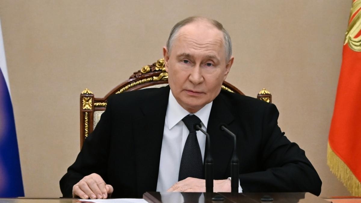 Wladimir Putin wird von Sberbank-Chef German Gref zur Beendigung des Ukraine-Kriegs aufgefordert. (Foto)
