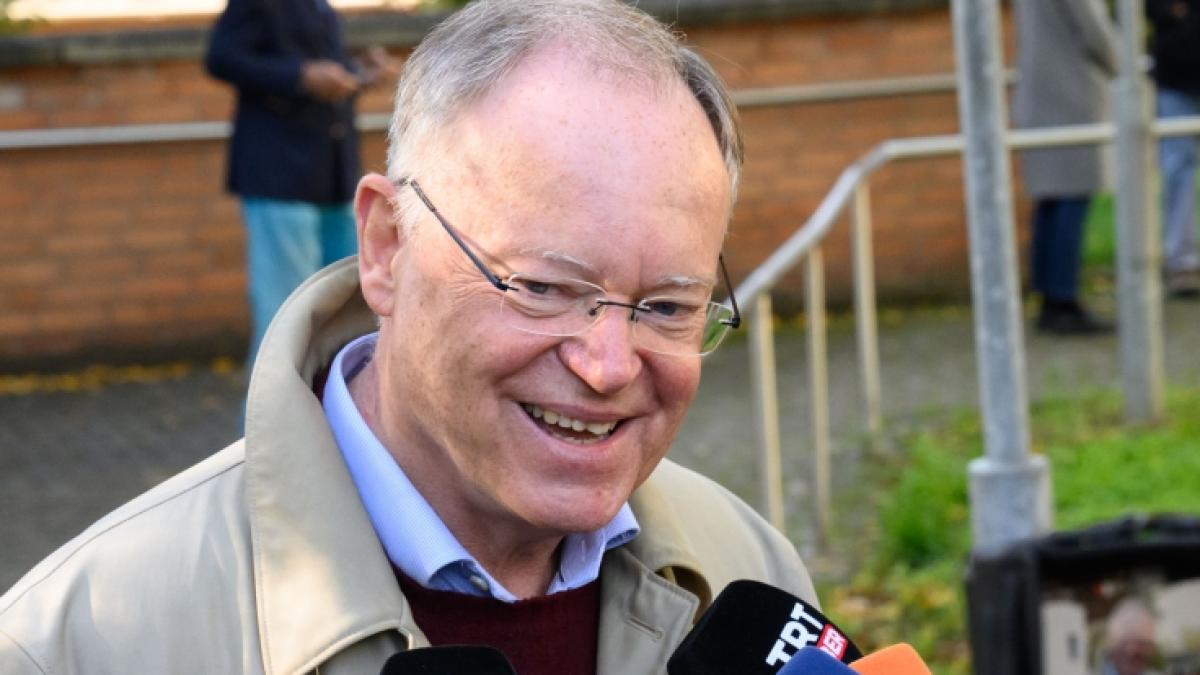 Bei der Landtagswahl in Niedersachsen ist die SPD von Ministerpr&auml;sident Stephan Weil erneut st&auml;rkste Kraft geworden. (Foto)