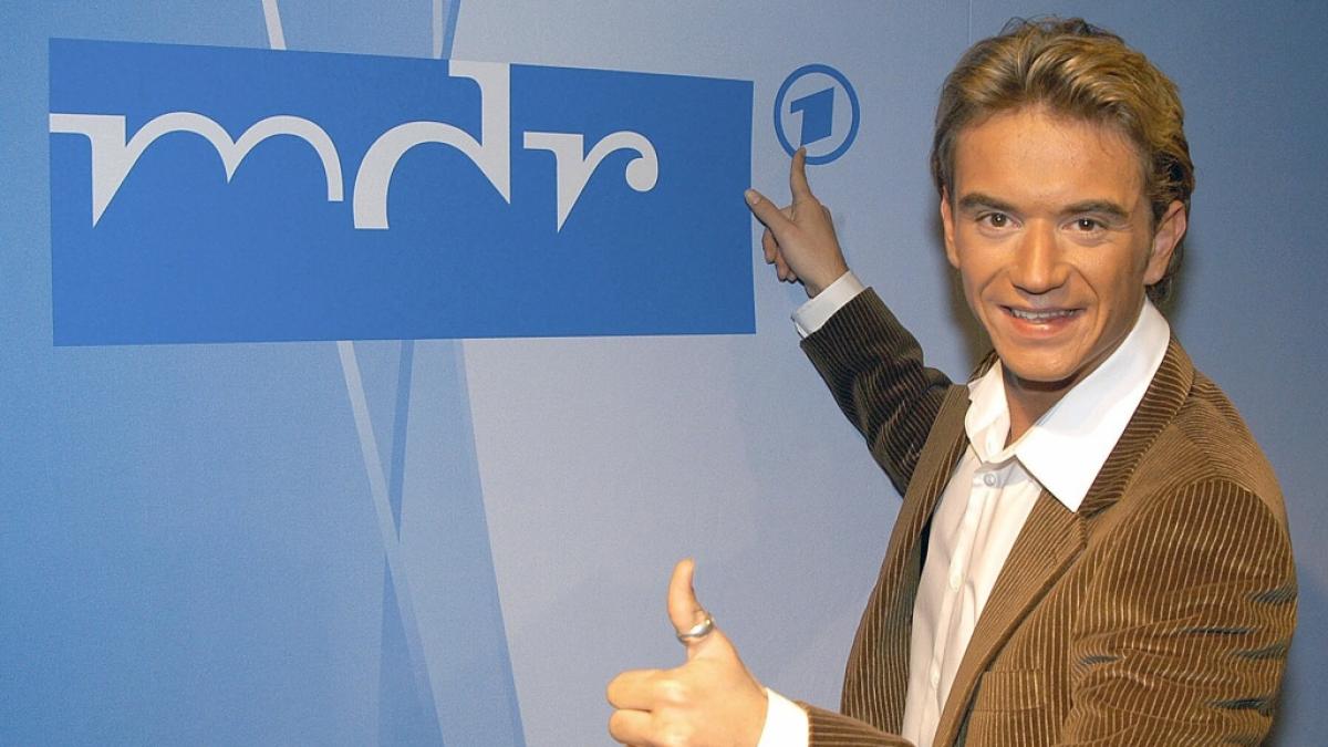 So sah Florian Silbereisen zum Anfang seiner TV-Karriere als Moderator aus. (Foto)