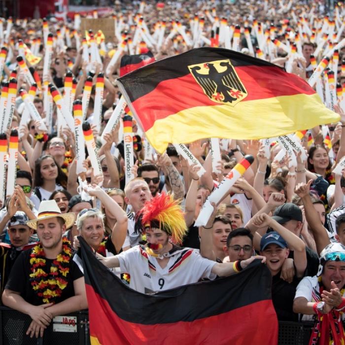 In diesen Fan-Zonen wird heute wieder ein Fußball-Fest gefeiert