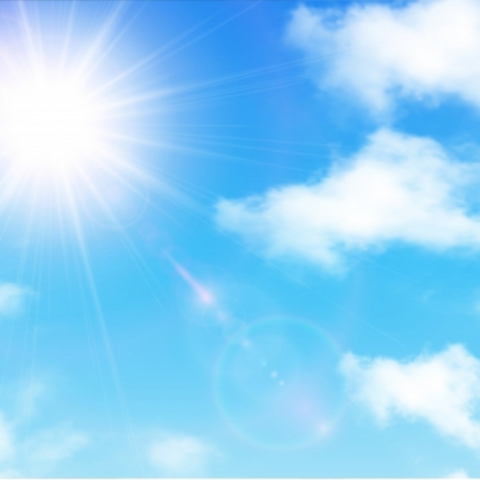 Wettervorhersage: Es wird sonnig. (Symbolbild)