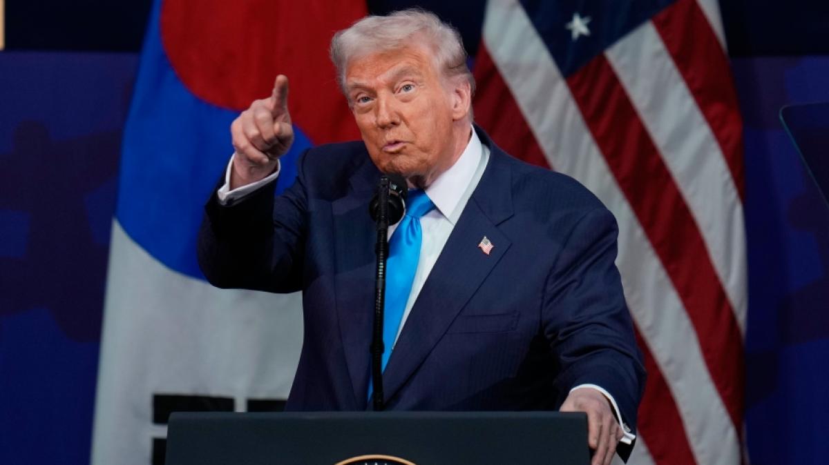 Ein Kolumnist will Donald Trumps wahres Ziel erfasst haben. (Foto)