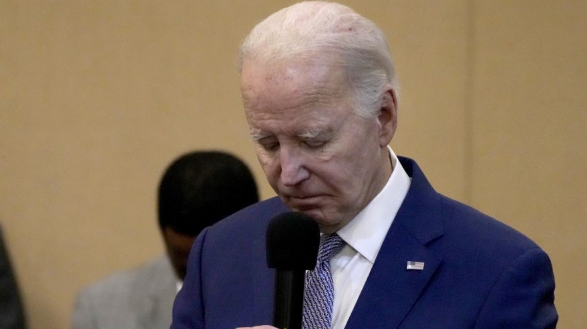 Ein Mann hat aus Protest gegen Joe Biden (Foto) seinen eigenen Vater gek&ouml;pft. (Foto)