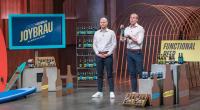 Wie gut ist das Proteinbier JoyBräu von Erik Dimter (links) und Tristan Brümmer?