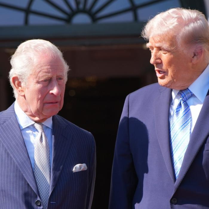 Panik bei Trump-Treffen? Was Charles' Körpersprache wirklich verrät