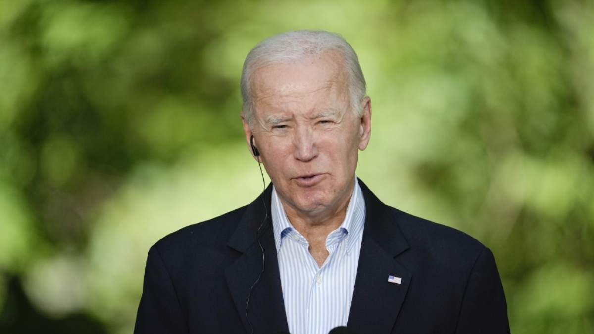 Auch Joe Biden hat sich &uuml;ber Donald Trumps Knast-Foto lustig gemacht. (Foto)
