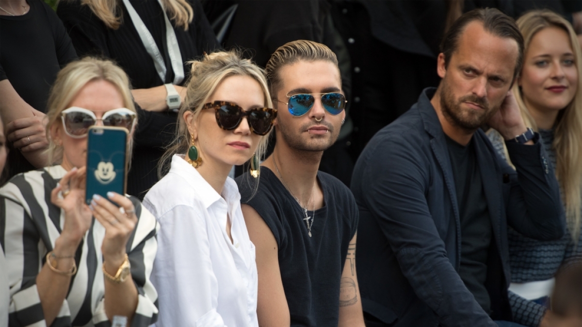 Bill Kaulitz bei der Berlin Fashion Week 2017. (Foto)