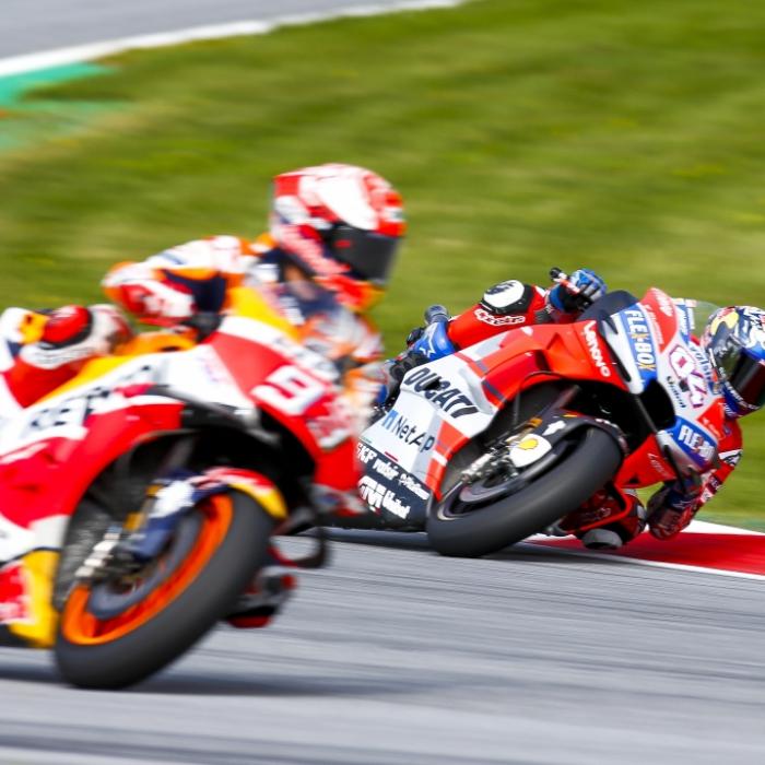 Ergebnisse vom Rennen der Moto2, Moto3 und MotoGP in Österreich