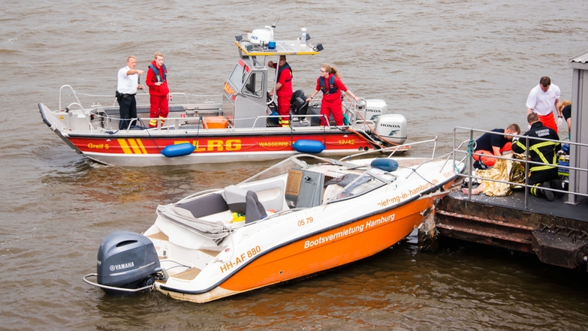 Die DLRG meldet einen aktuellen Bootsunfall (Symbolbild). (Foto)