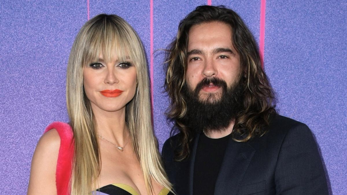 Heidi Klum lie&szlig; mit Ehemann Tom Kaulitz an Weihnachten die Sau raus. (Foto)