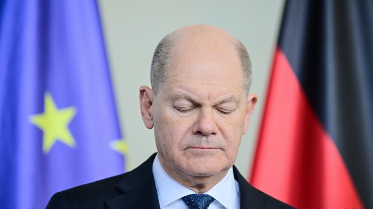 Ein Rechtsanwalt hat Strafanzeige gegen Noch-Bundeskanzler Olaf Scholz gestellt. (Foto)