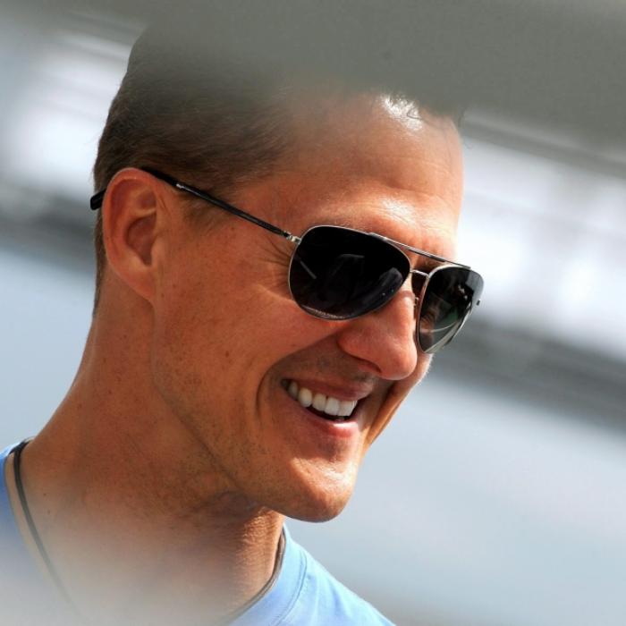 Wechselbad der Gefühle! Emotionale Worte unter Schumi-Foto