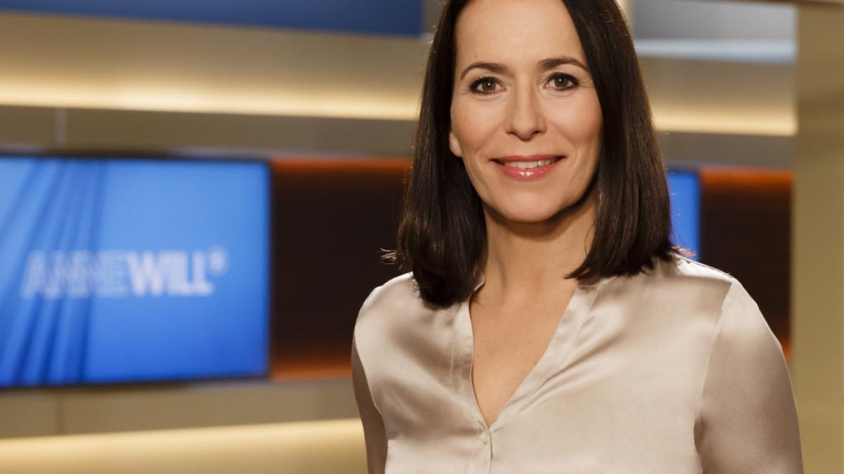 Anne Will f&uuml;hrt durch den Sonntagstalk im Ersten. (Foto)
