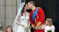 Kate Middleton und Prinz William bei ihrer Hochzeit am 29.04.2011.