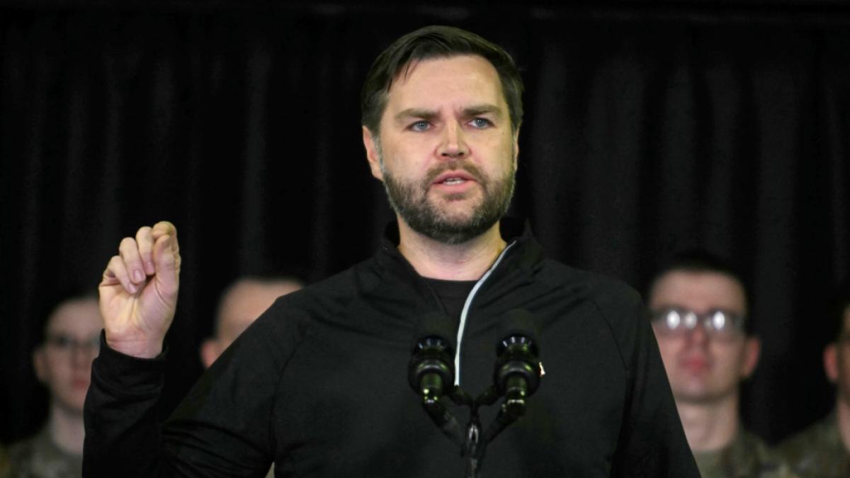 J.D. Vance scheint sich bereits f&uuml;r die US-Wahl in Position zu bringen. (Foto)