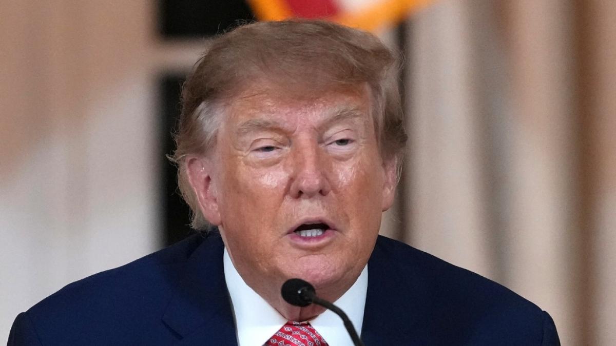 Donald&nbsp;Trump droht mit Iran-R&uuml;ckzug bei Netanyahu-Pleite. (Foto)