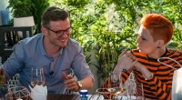 Arne Anker und Meta Hiltebrand bei 