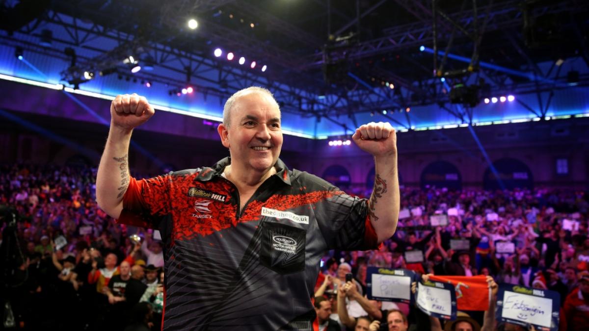 F&uuml;r Phil "The Power" Taylor ist die Teilnahme bei den World Seniors Darts Masters Ehrensache. (Foto)