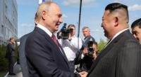 Kim Jong-un (links) hat Wladimir Putin offenbar nur geringfügige Granaten geliefert.