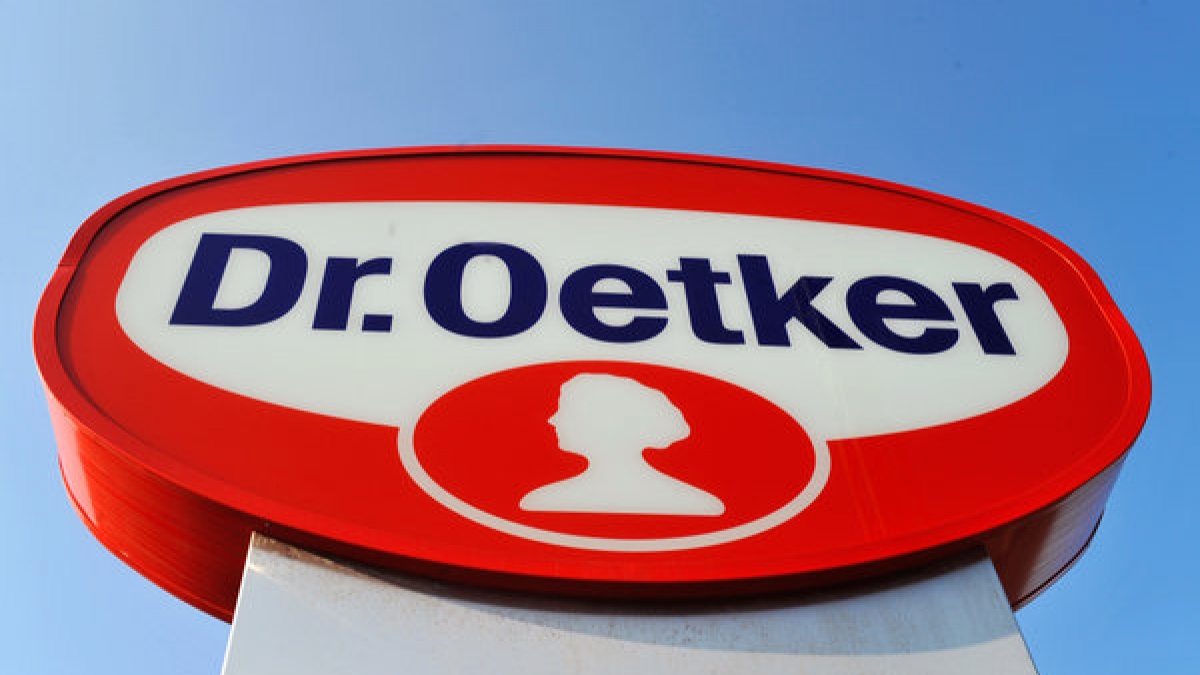 Das Logo von Dr. Oetker. (Foto)
