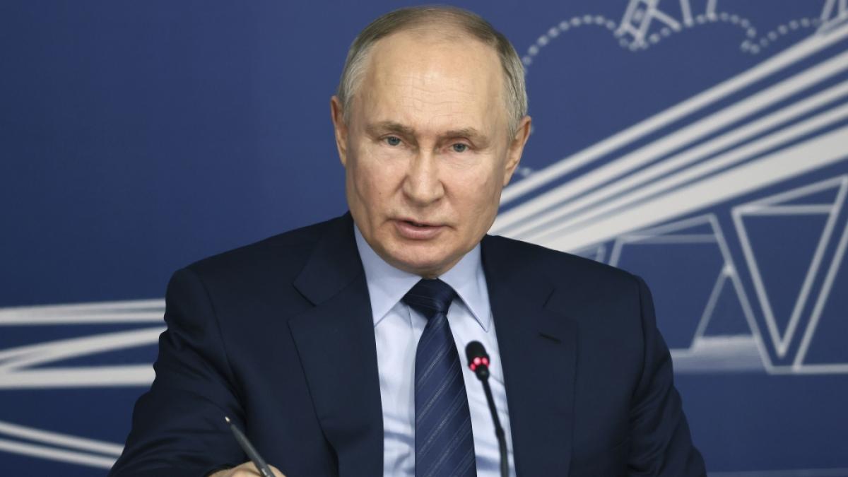 Die Ukraine hat Berichten zufolge einen weiteren Millionen-Flieger von Kremlchef Putin vom Himmel geholt. (Foto)